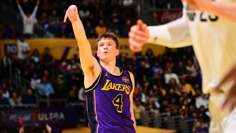 Lakers Rookie Dalton Knecht Makes NBA History with 9 3-Pointers in a Single Game