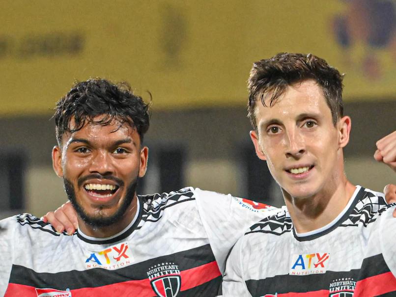 NorthEast United FC Secure Playoff Spot in ISL, Defeat Hyderabad FC in High-Scoring Match